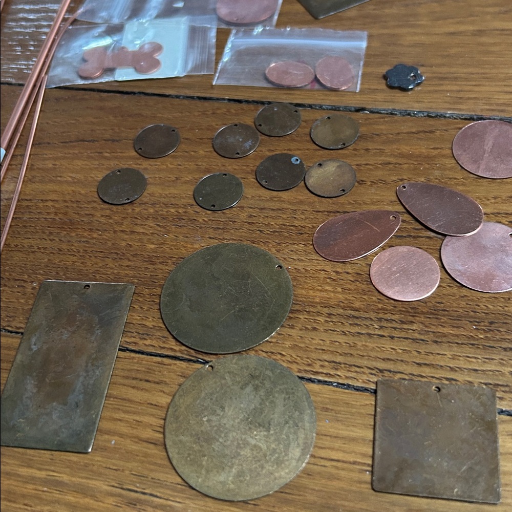 Copper and Brass Metal Blanks - Picture 6 of 7